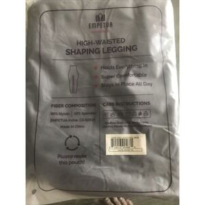 EMPETUA HIGH-WAIST SHAPING LEGGINGS GORGEOUS BLACK WOMEN SIZE 4XL NWT